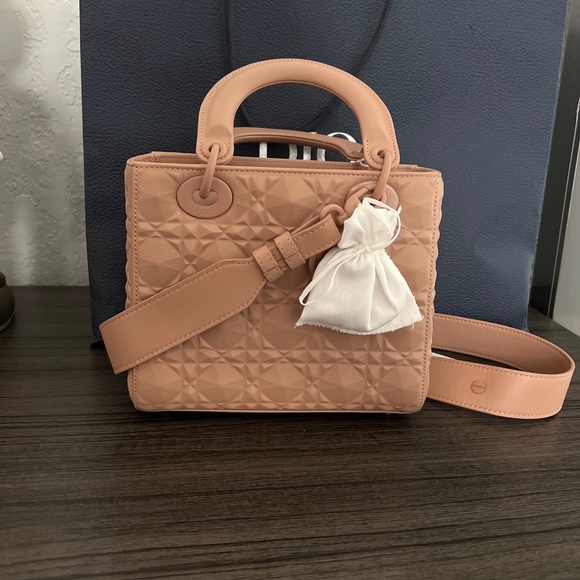 Lady Dior ABC Dior small bag rose - Picture 4 of 7